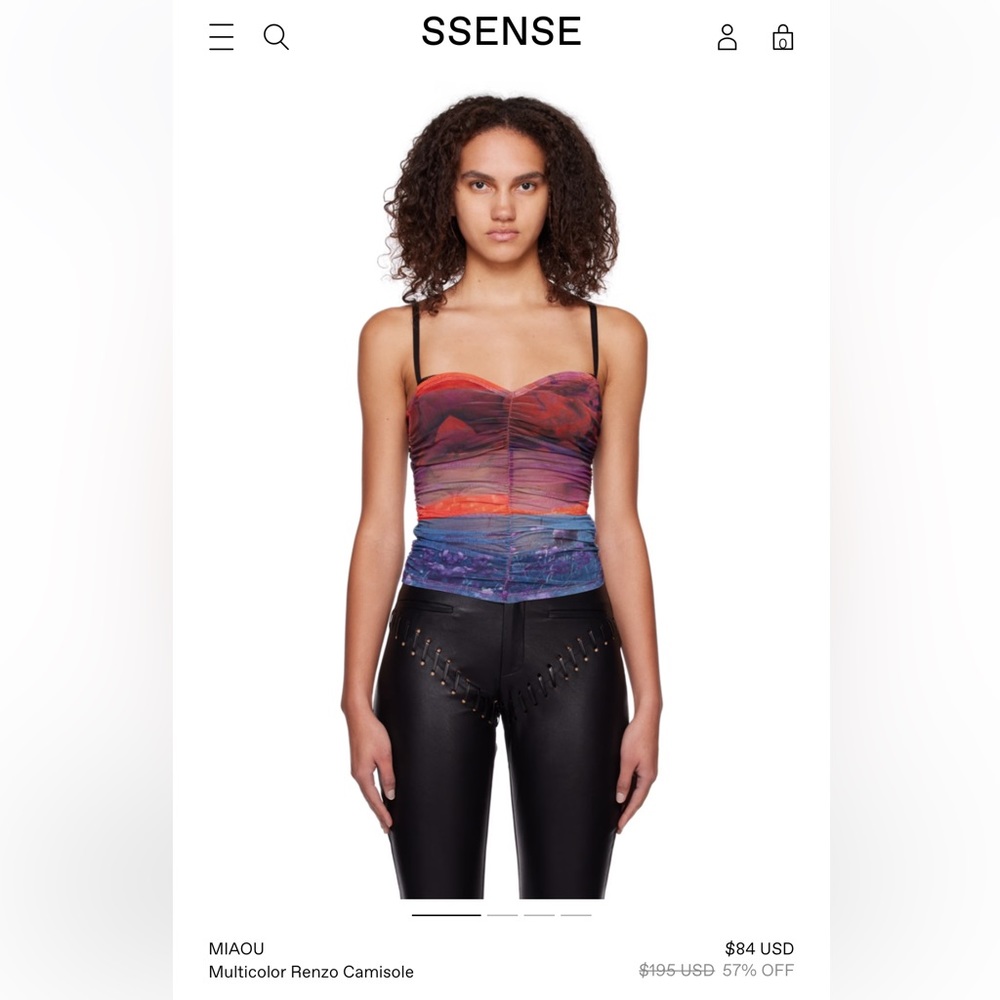 Miaou Multicolor Renzo Camisole